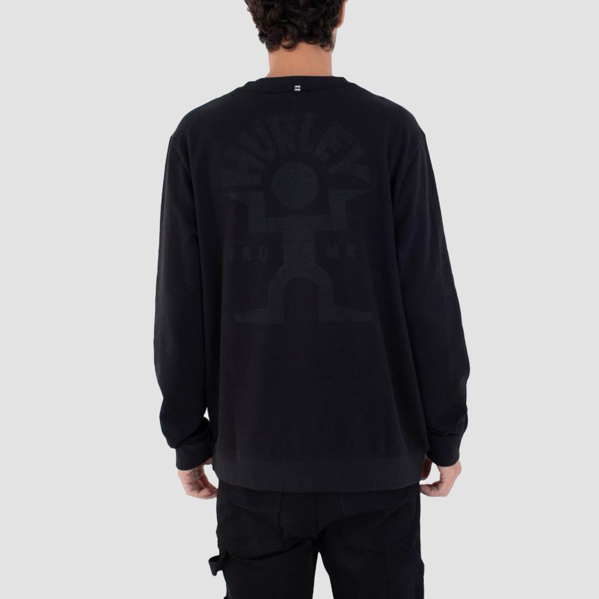 Hurley Dancer Crew Sweatshirt Black