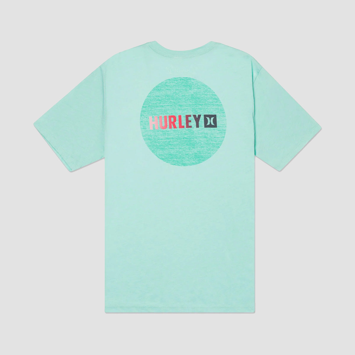 Hurley Everyday Circle Gradient T-Shirt Tropical Mist Heather