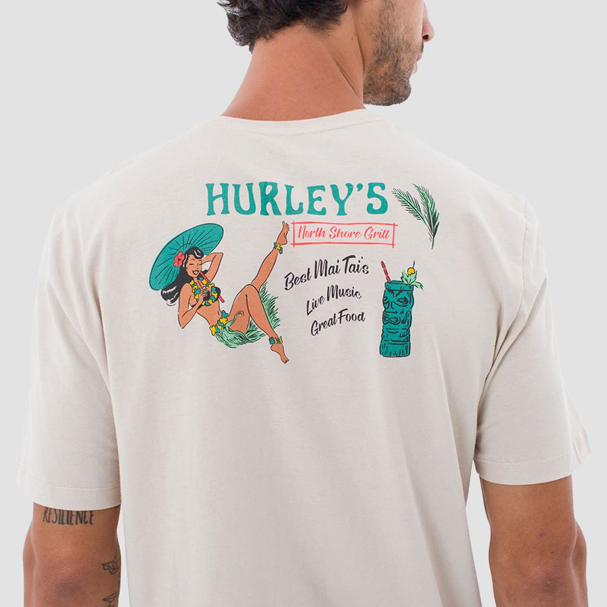Hurley Everyday Northshore Gal T-Shirt Bone