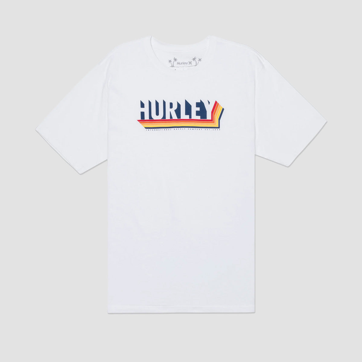 Hurley Everyday Shadow Blinds T-Shirt White