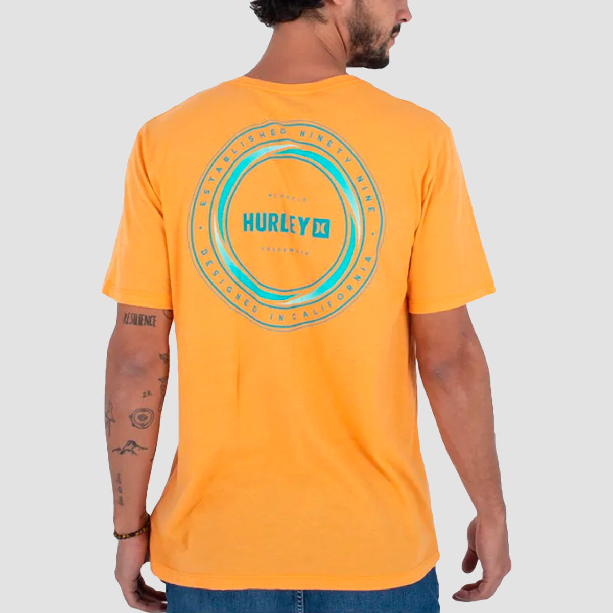 Hurley Everyday Whirlpool T-Shirt Nectarine