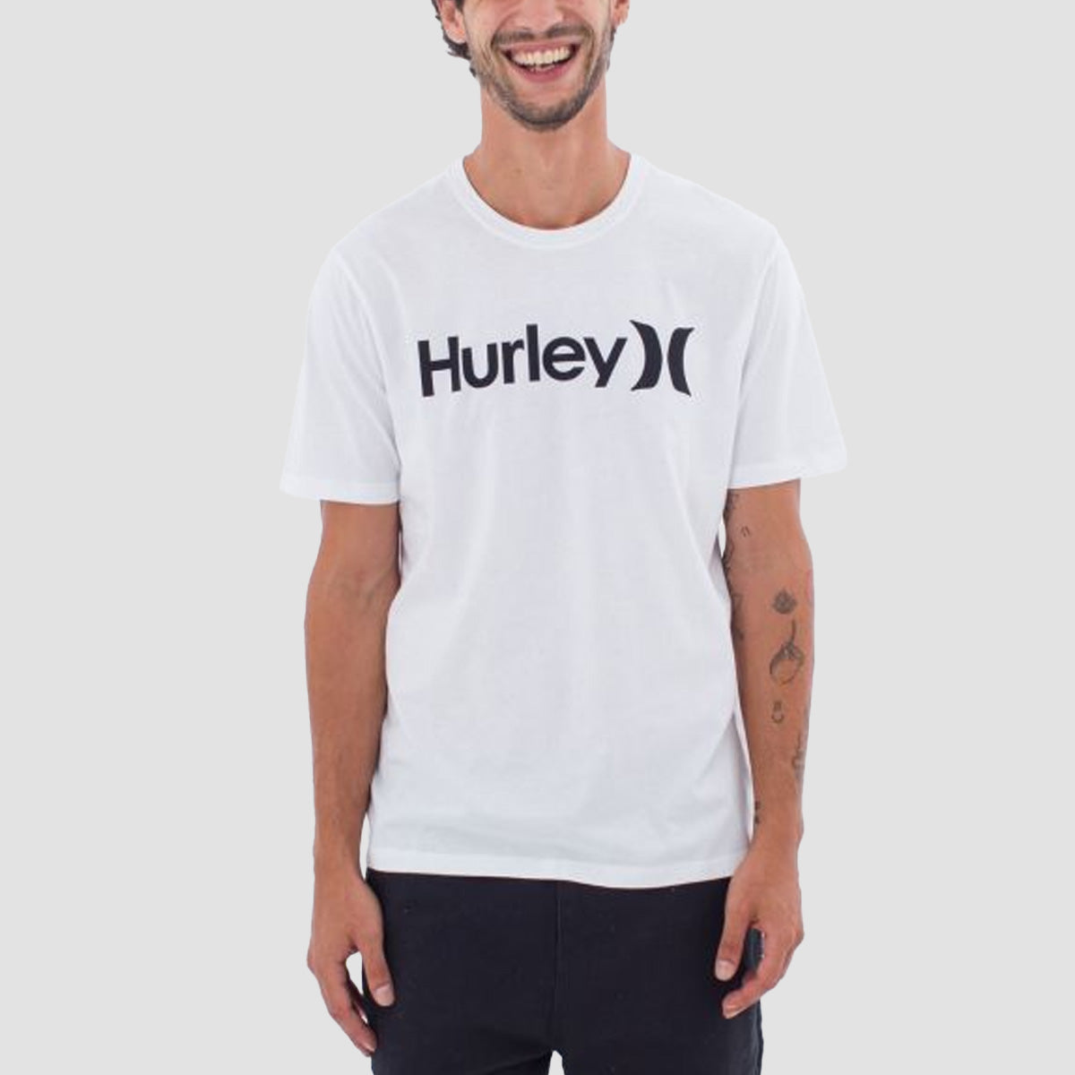 Hurley Everyday Wsh One And Only Solid T-Shirt White