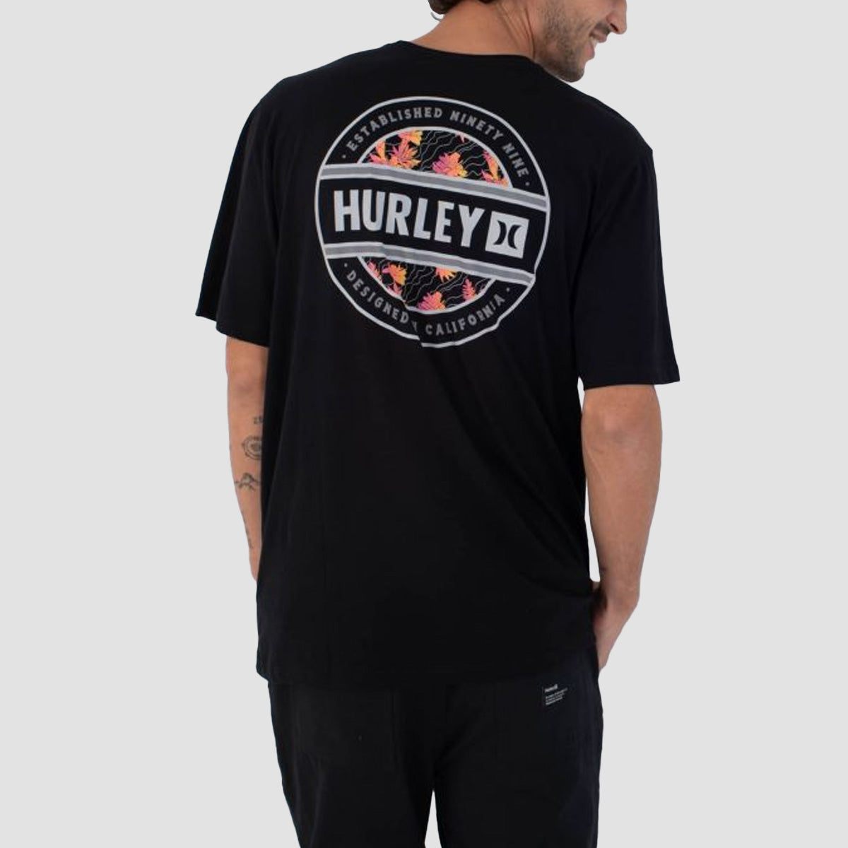 Hurley Filler T-Shirt Black