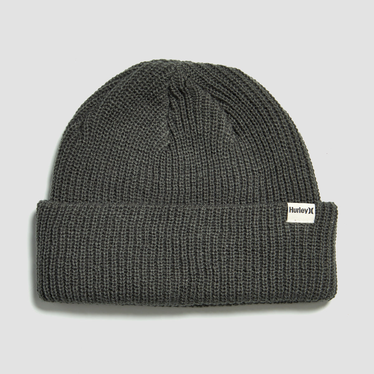 Hurley Harbor Beanie Dark Smoke Grey