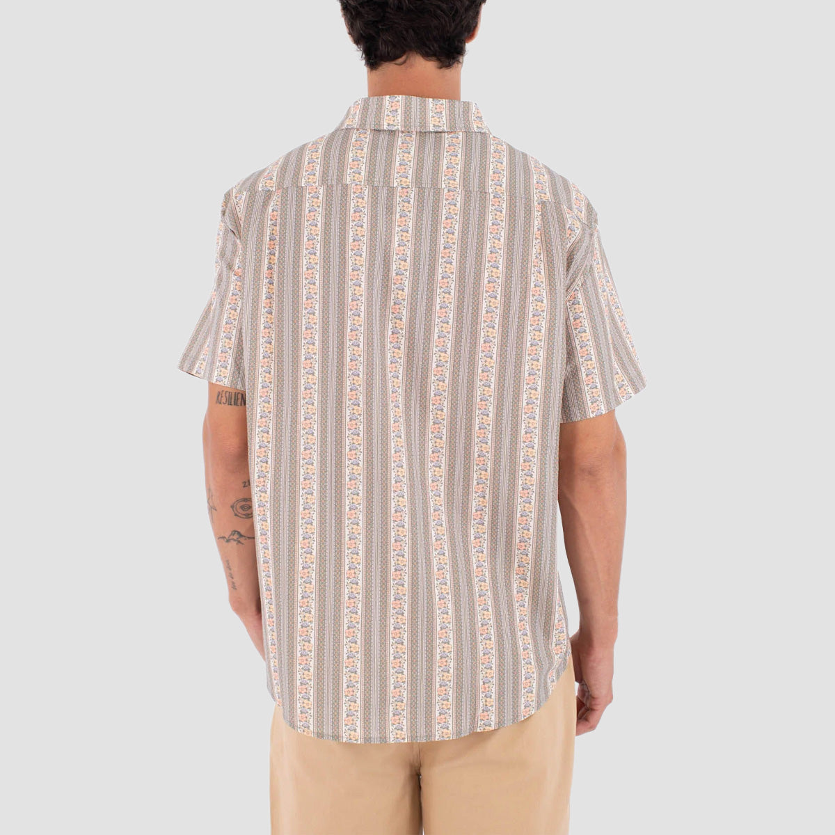 Hurley Hips Short Sleeve Shirt Bone