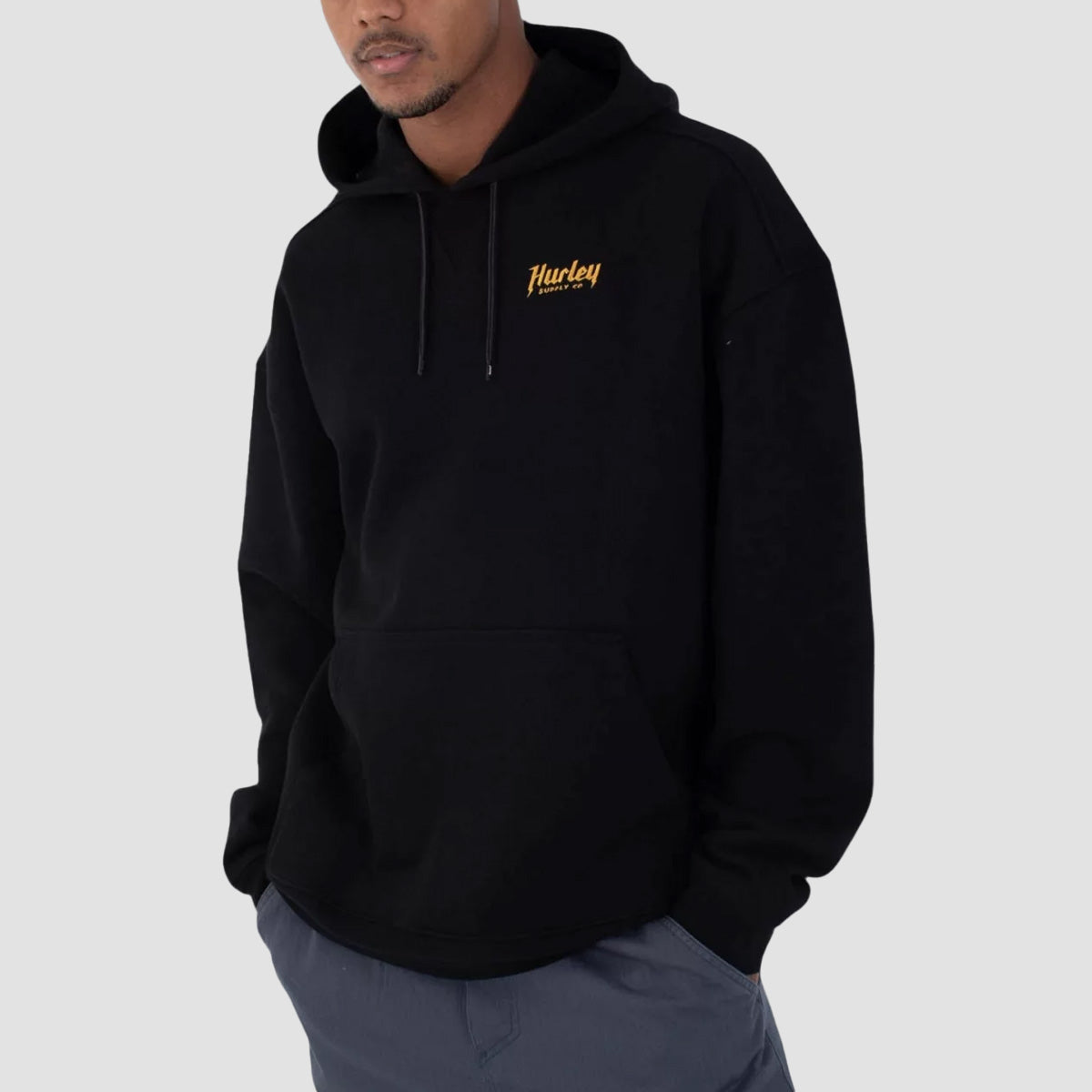 Hurley Ironclad Heavyweight Pullover Hoodie Black