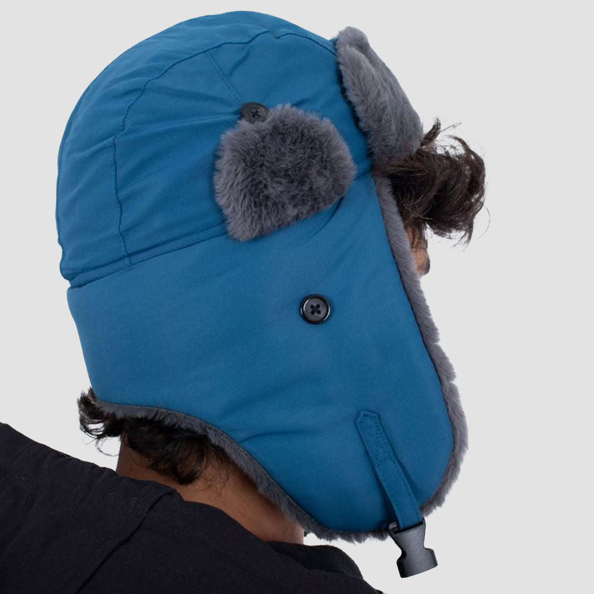 Hurley Nationa Trapper Hat Blue Void