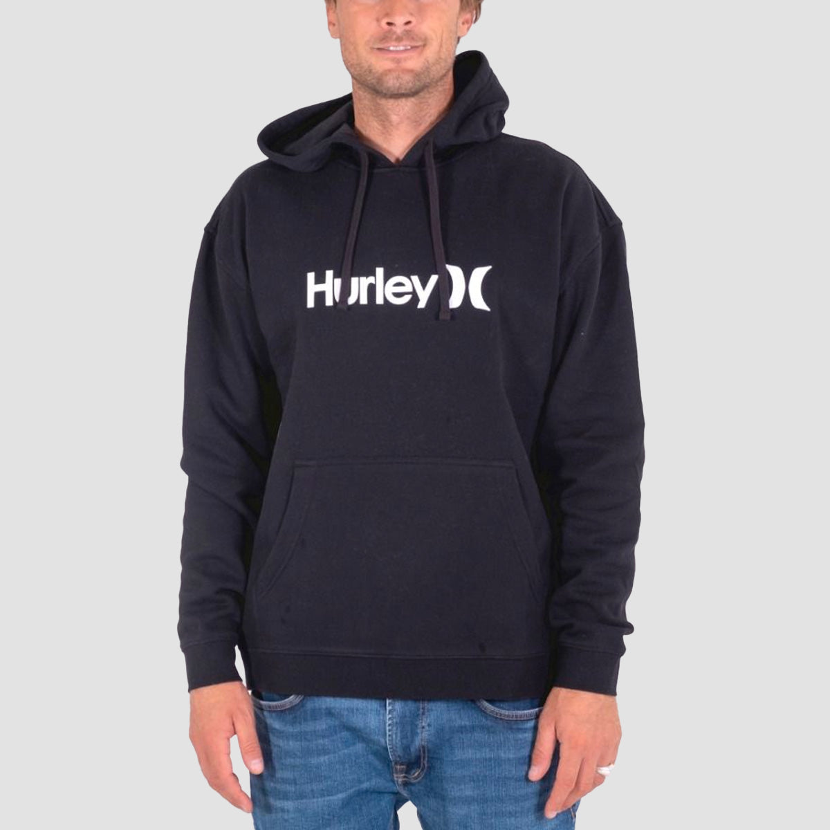 Hurley OAO Solid Core Pullover Hoodie Black
