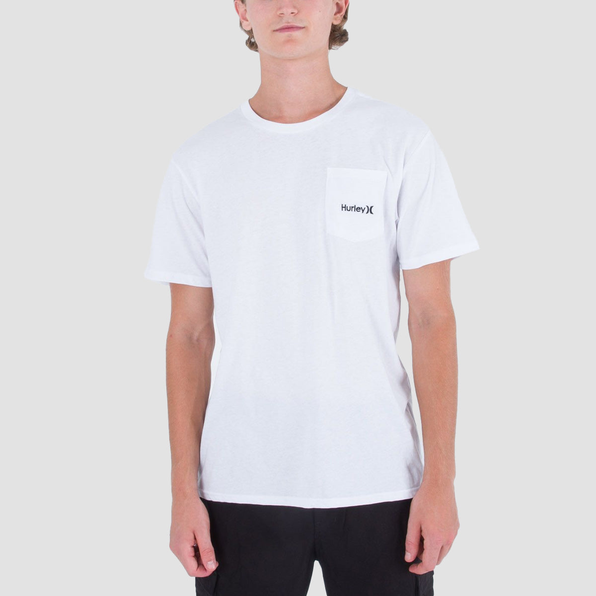 Hurley One And Only Pocket T-Shirt White