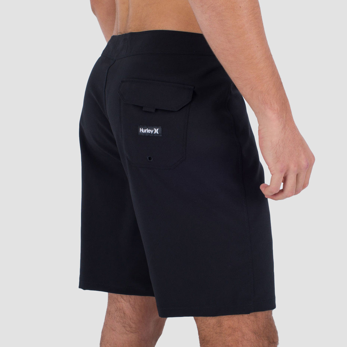 Hurley One And Only Solid 20" Boardshorts Black