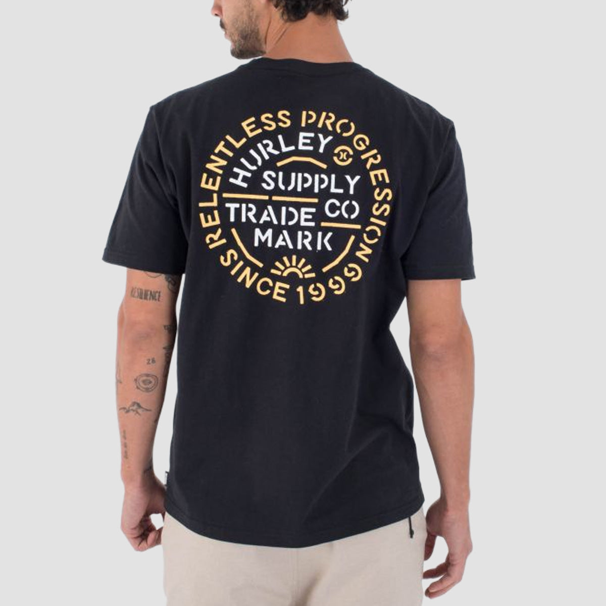 Hurley Organic Militia T-Shirt Black