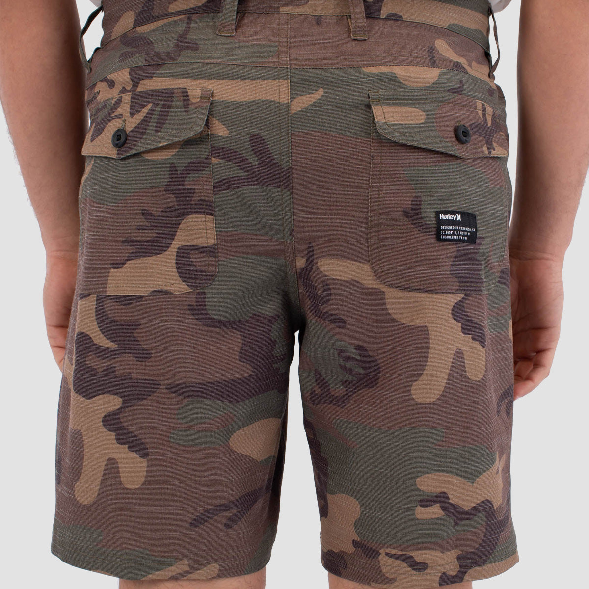 Hurley Phantom Nomad 19" Shorts Olive