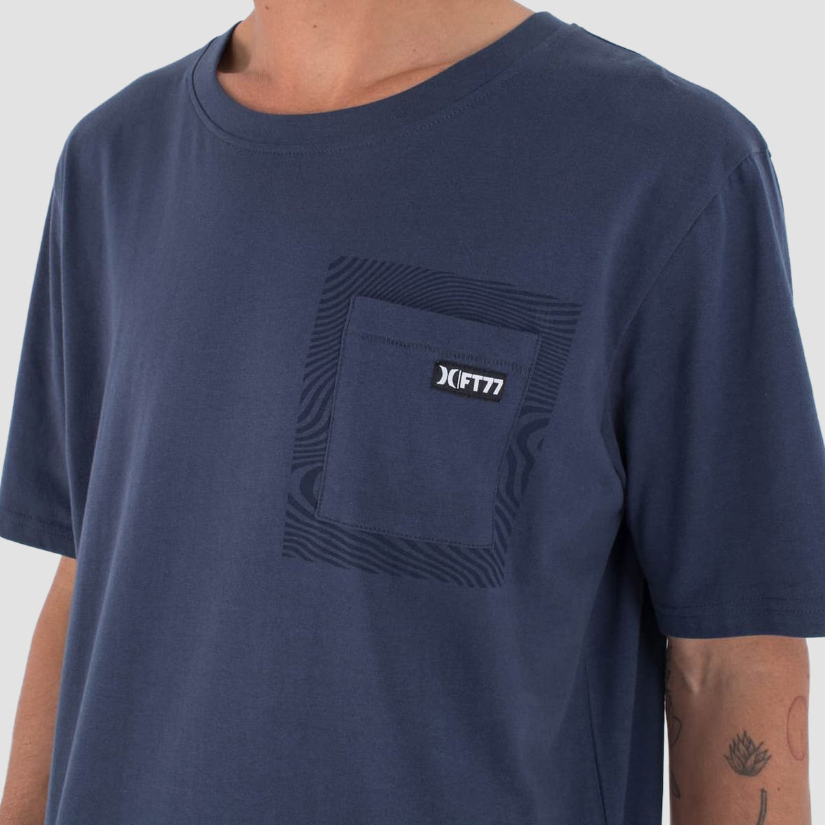 Hurley Physco Pocket T-Shirt Slate