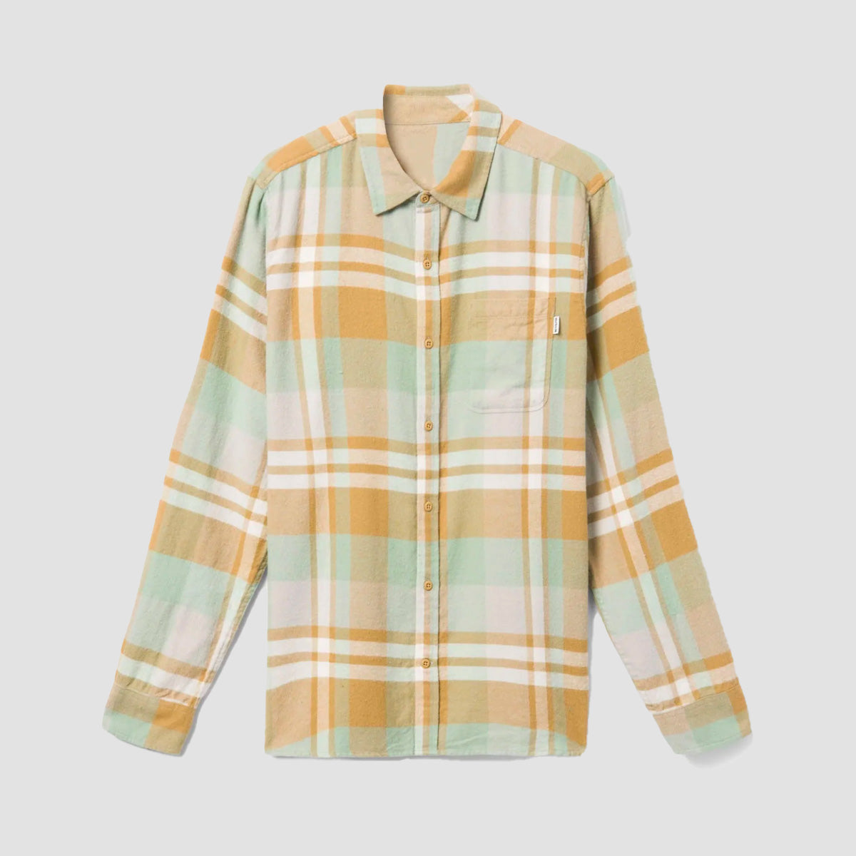 Hurley Portland Organic Flannel Longsleeve Shirt Golden Doodle