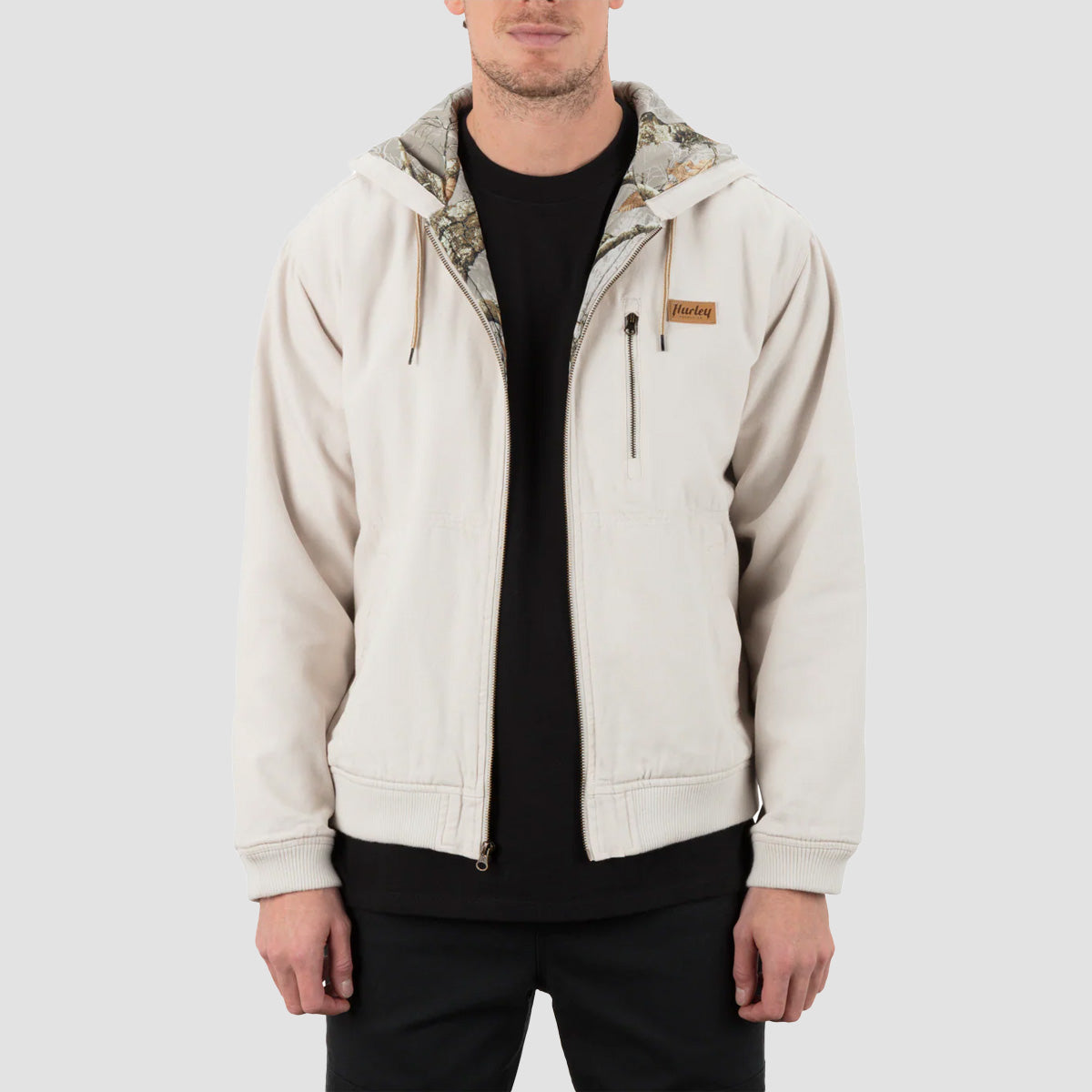 Hurley Shapers Canvas Worker Jacket Bone
