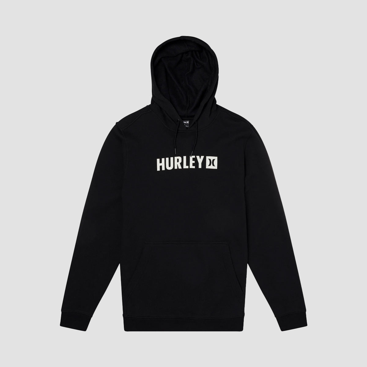 Hurley The Box Fleece Pullover Hoodie Black Multi
