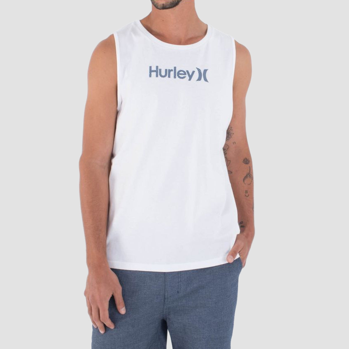 Hurley Toledo O&O Tank Vest White