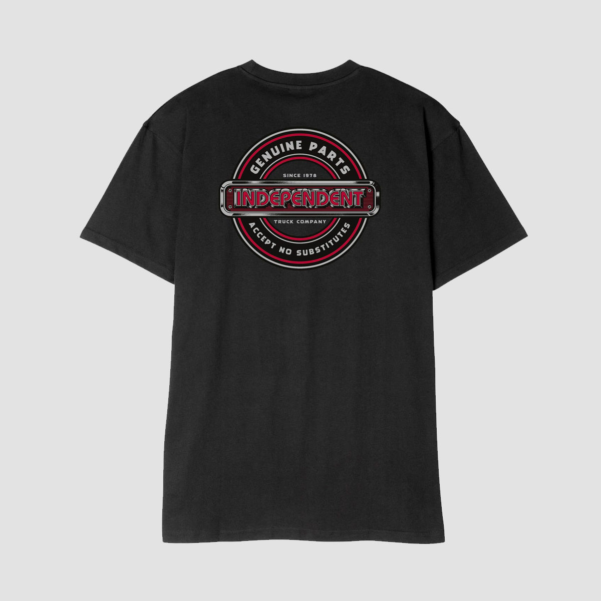 Independent Accept No Substitutes T-Shirt Black