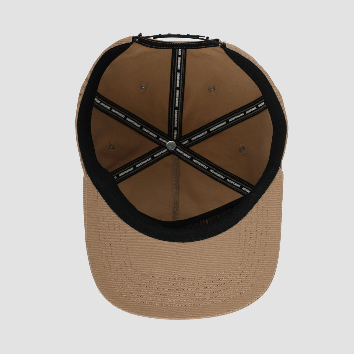 Independent Bar Logo Cap Khaki