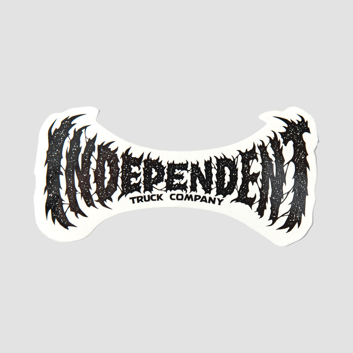 Independent Metal Span Sticker Black 150x75mm