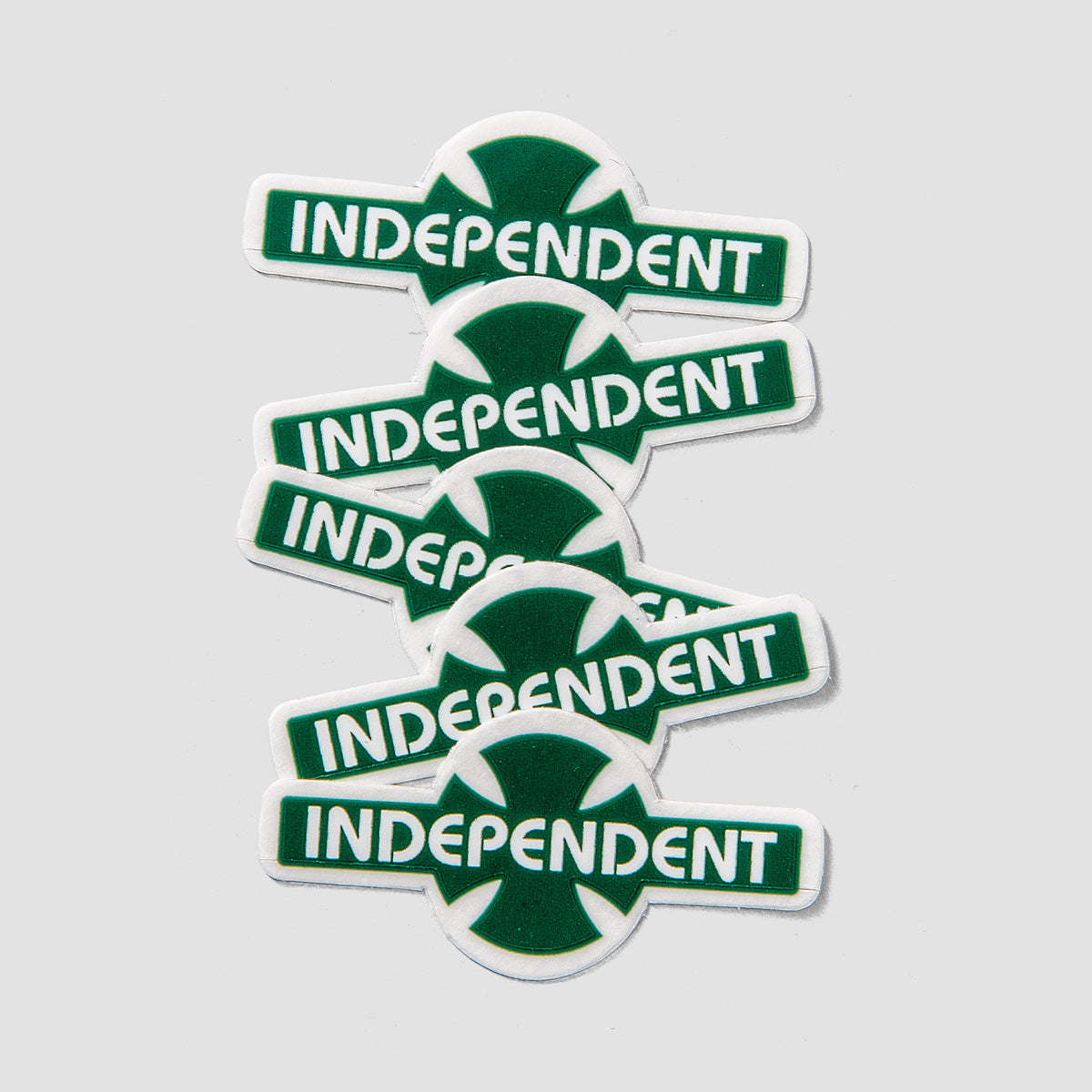 Independent OGBC Legacy Clear Mylar Sticker (5 Pack) Dark Green 38x18mm
