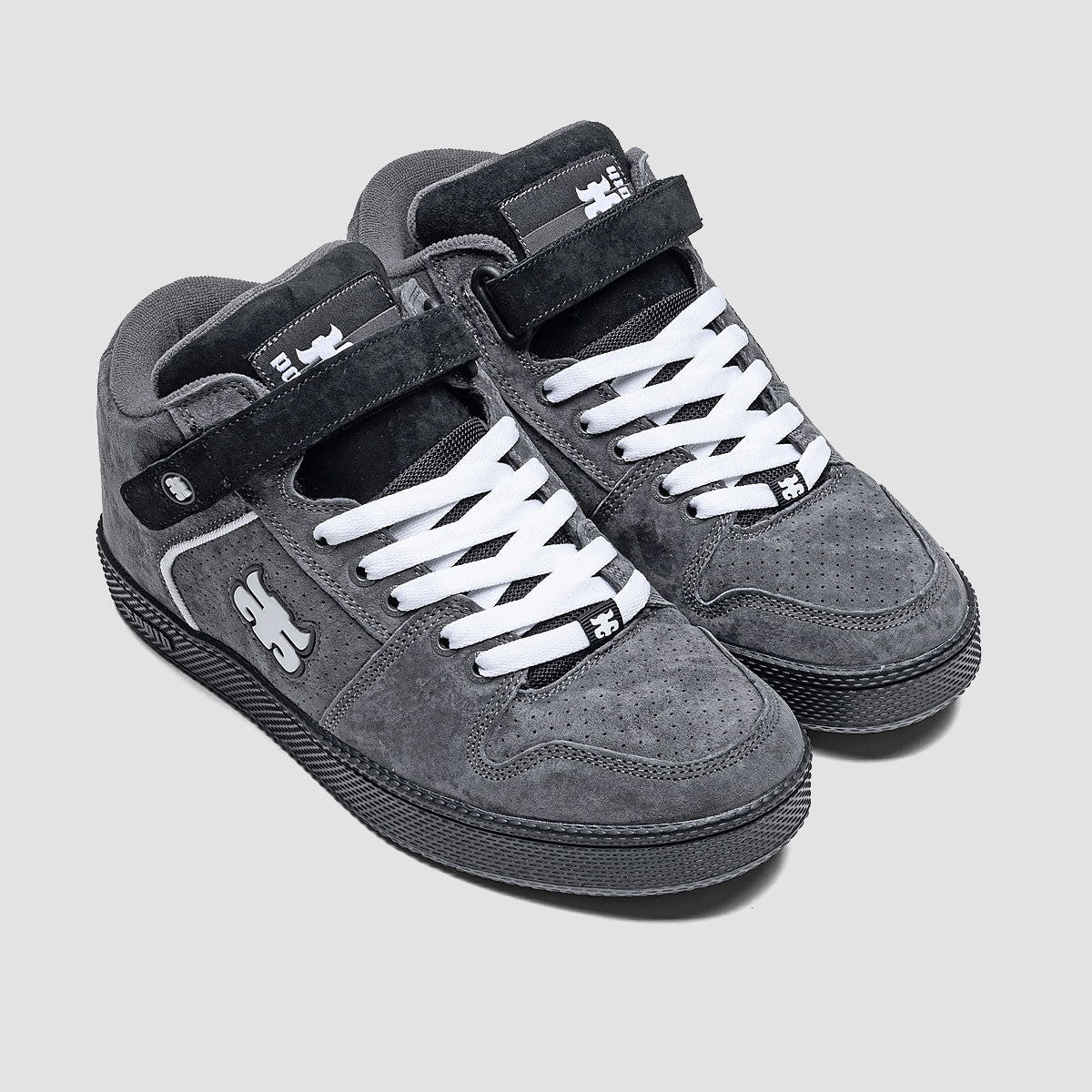 IPATH Grasshopper High Top Shoes - Grey Suede