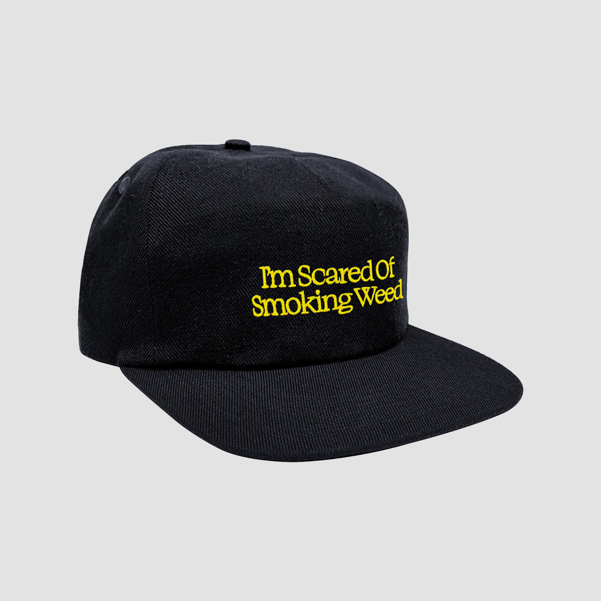 Jacuzzi Unlimited Scared of Smoking Weed Cap Black