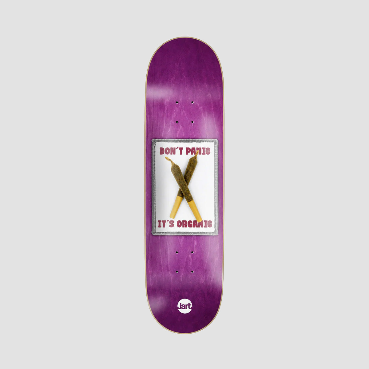 Jart Patch HC Skateboard Deck Various Stains - 8"