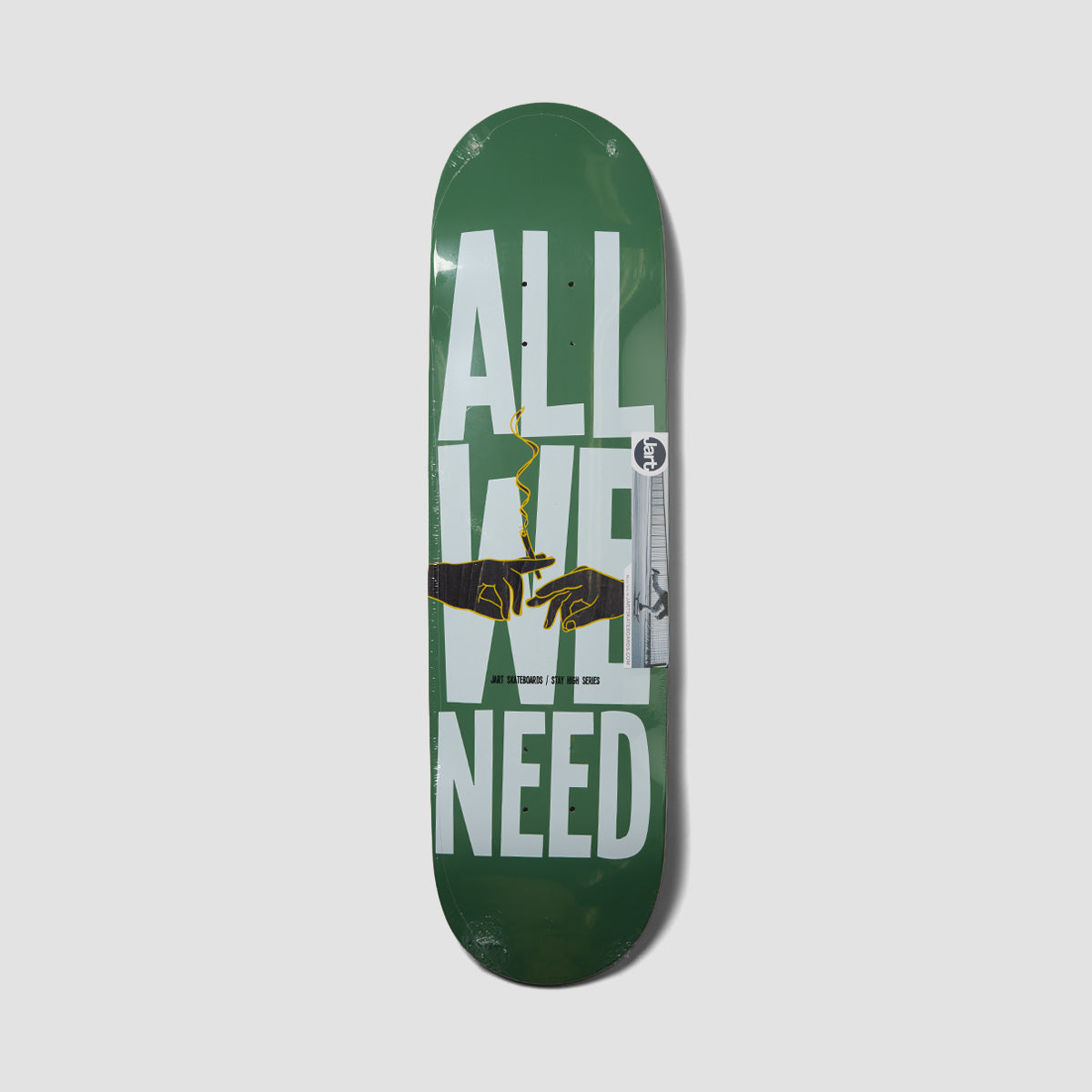Jart Stay High HC Skateboard Deck - 8.5"