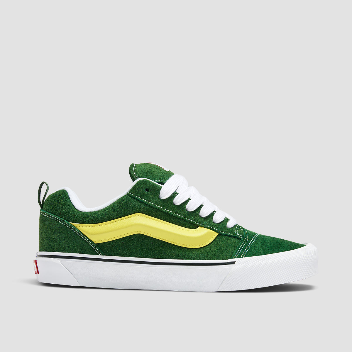 Vans Knu Skool Shoes - Green/True White