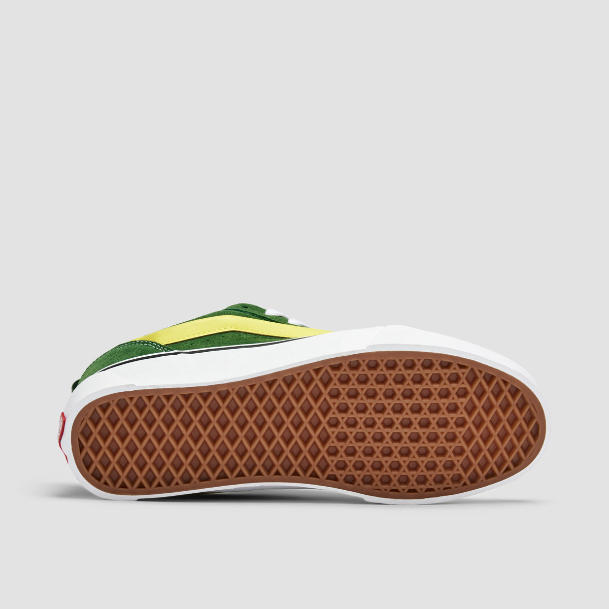 Vans Knu Skool Shoes - Green/True White