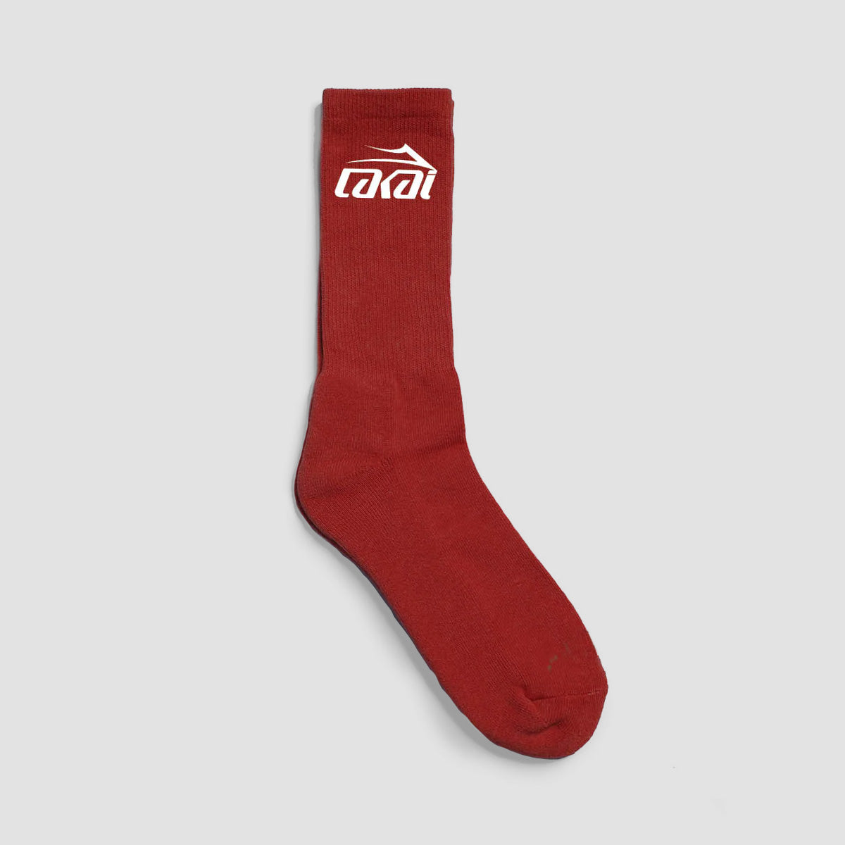 Lakai Basic Crew Socks Burgundy