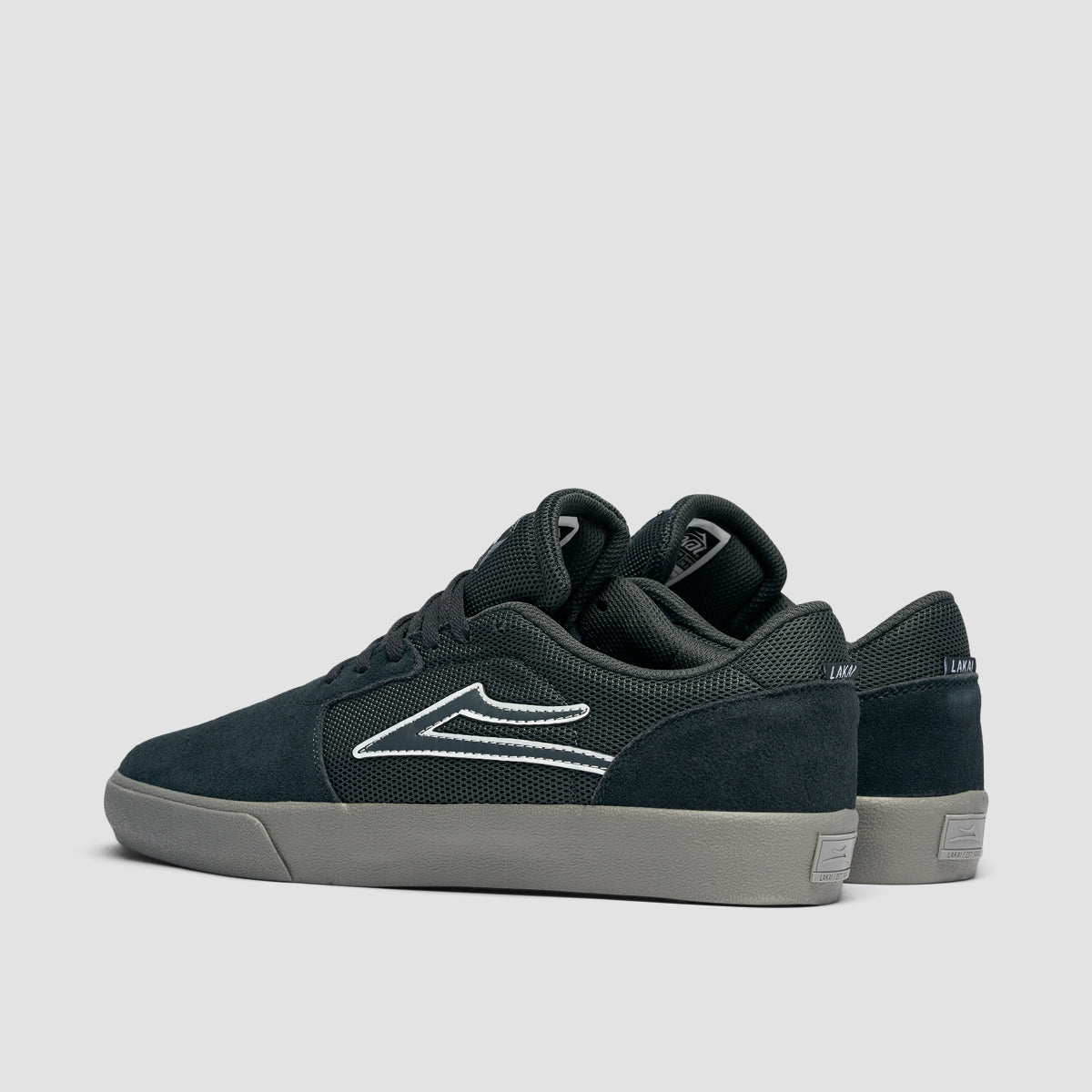 Lakai Cardiff Shoes Charcoal Suede