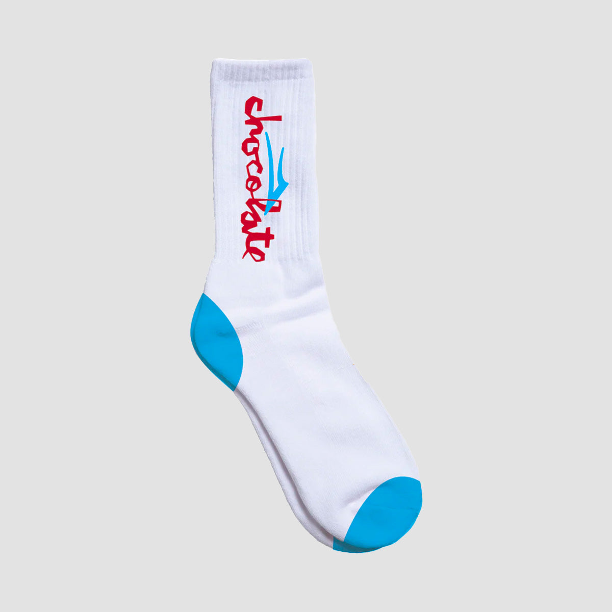 Lakai Chunk Logo Socks White