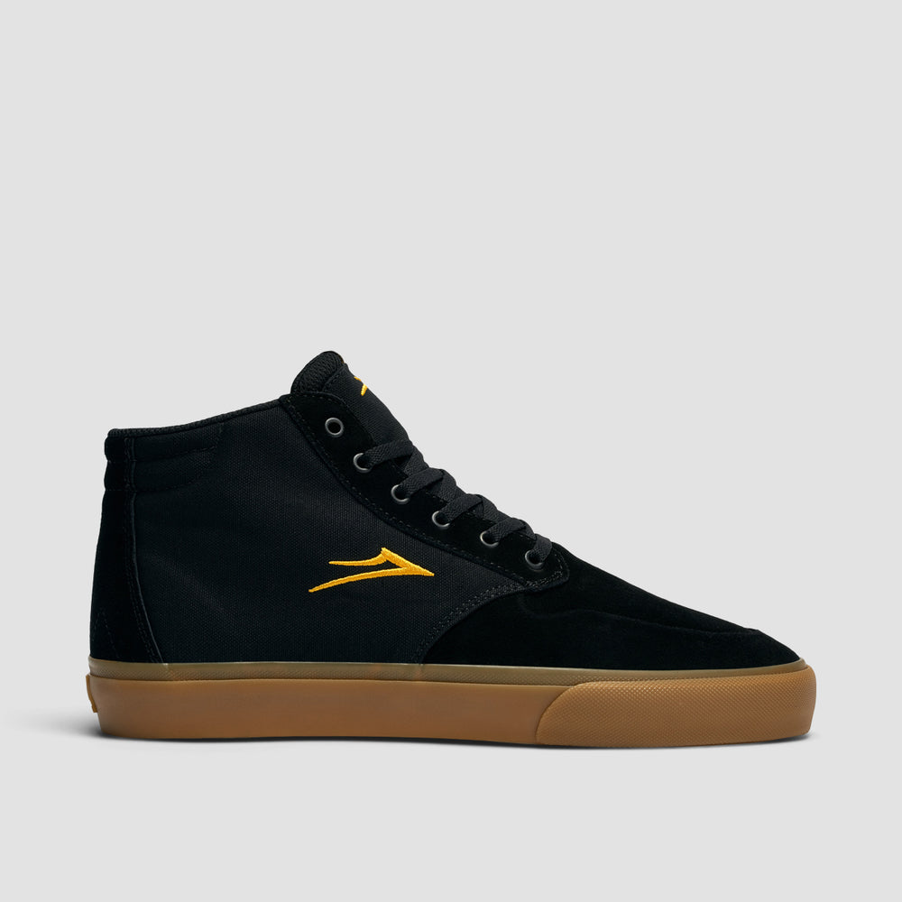 Riley 3 Lakai Riley 3 High Shoes - Black/Gum Suede