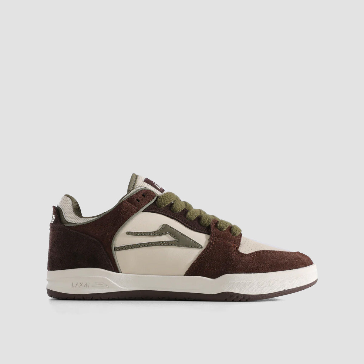 Lakai Telford Low Shoes - Chestnut Suede Birch Brown