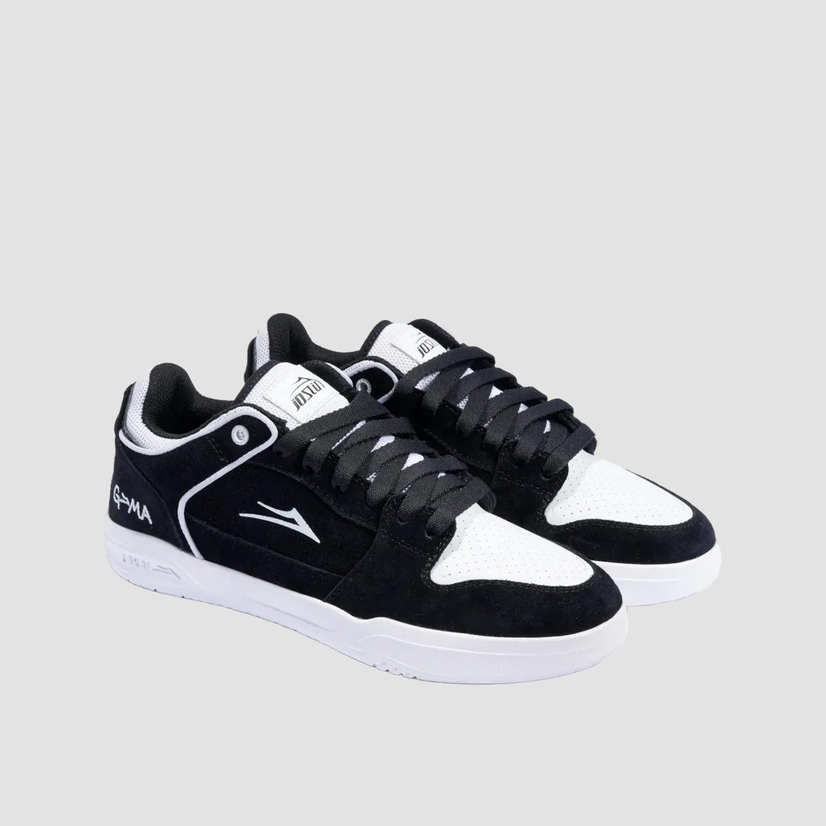Lakai Telford Low Shoes - Chris Joslin Black White