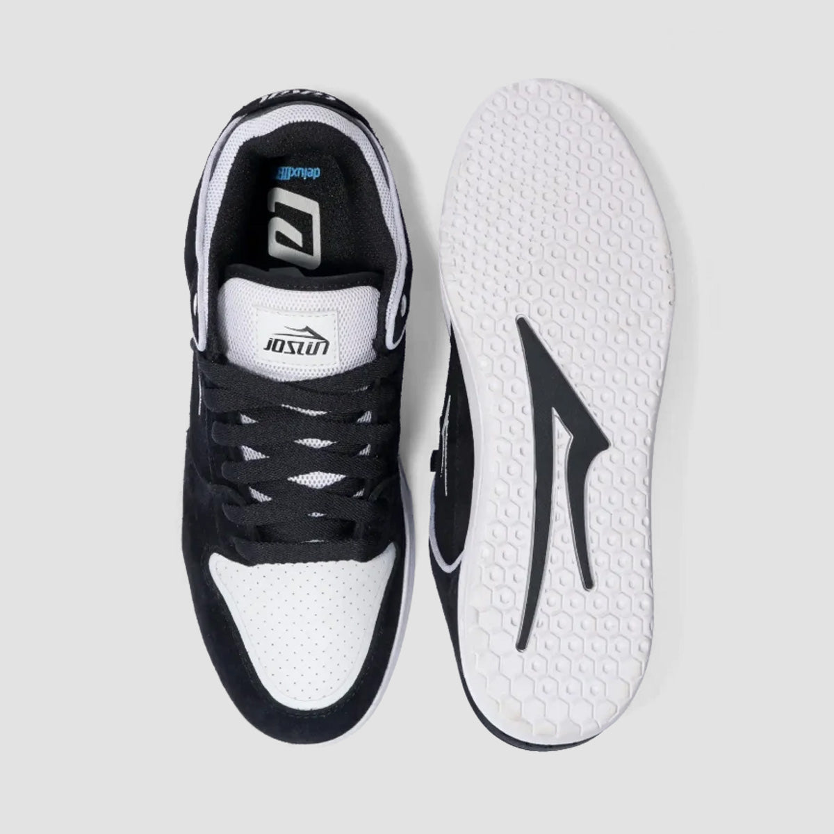 Lakai Telford Low Shoes - Chris Joslin Black White