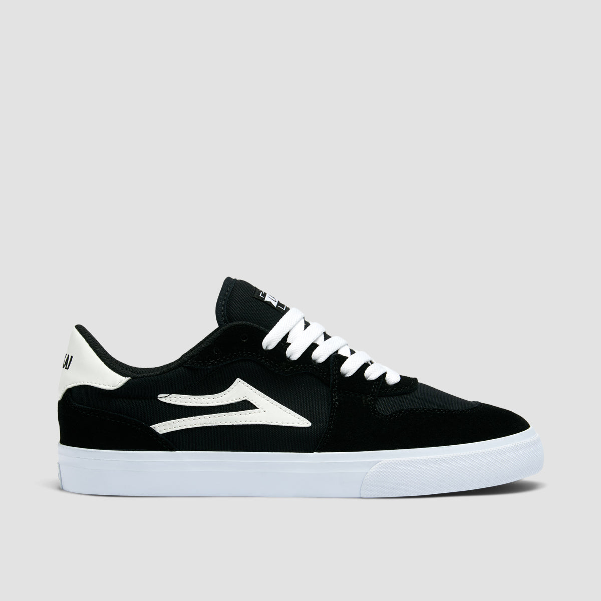 Lakai York Shoes - Black/White Suede