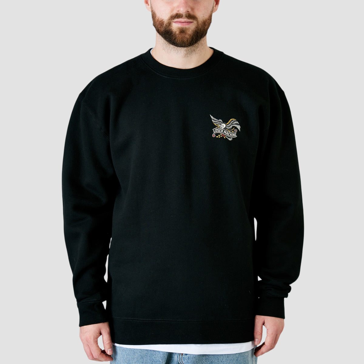 Loser Machine Glorybound Crew Sweatshirt Black