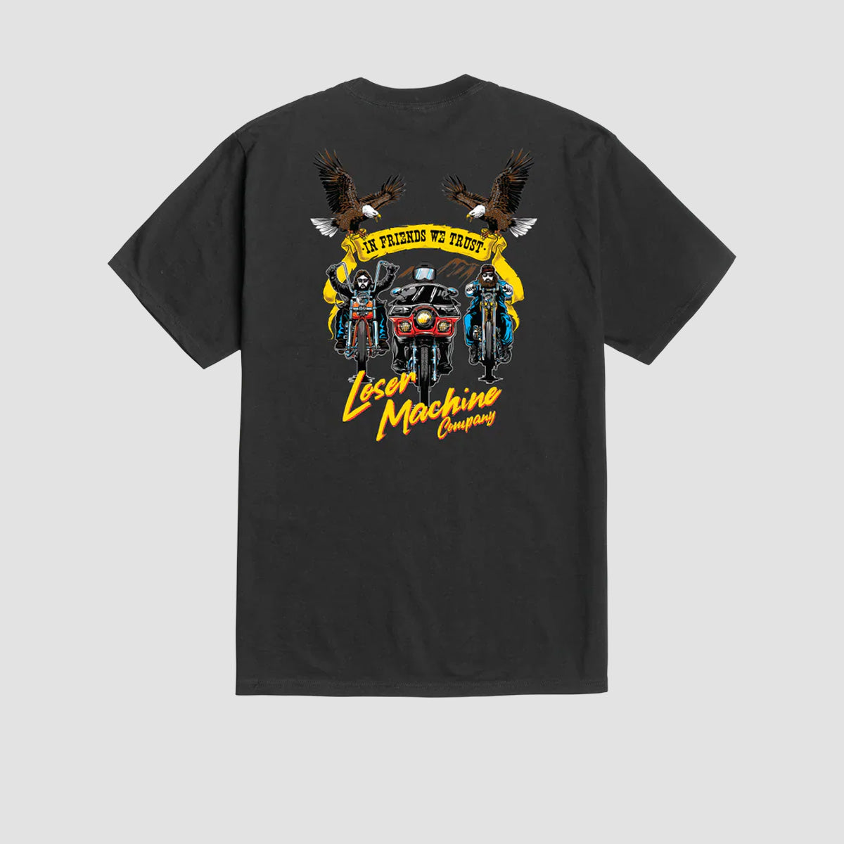 Loser Machine Past & Present T-Shirt Black