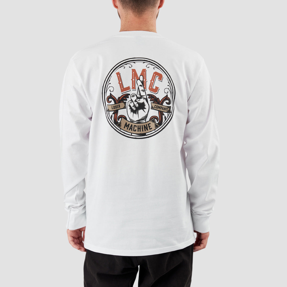 Loser Machine Royal Order Longsleeve T-Shirt White