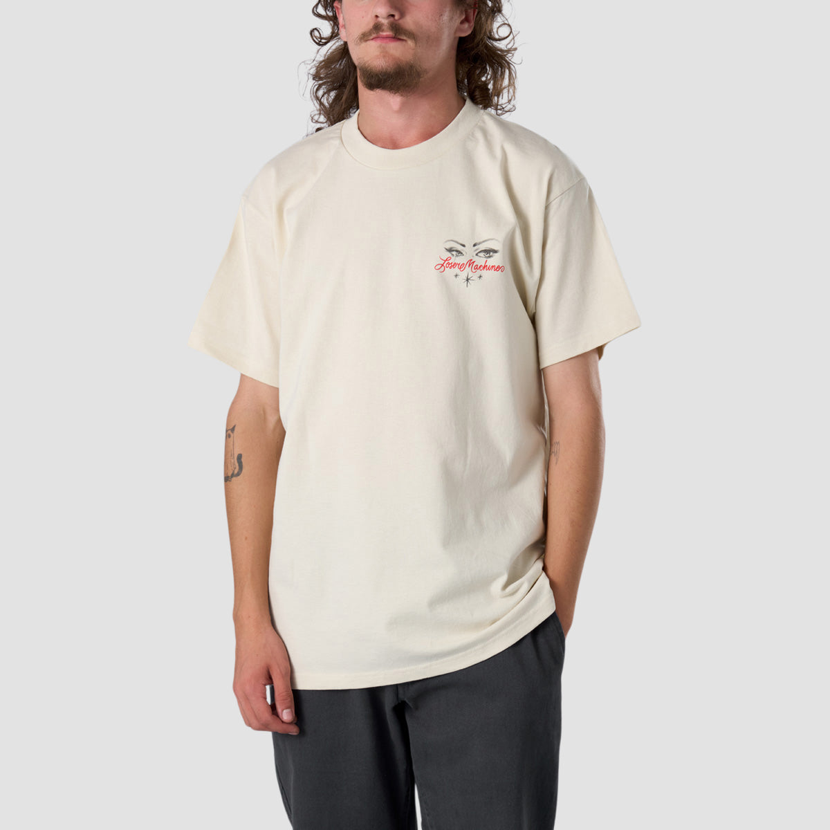 Loser Machine Street View T-Shirt Cream
