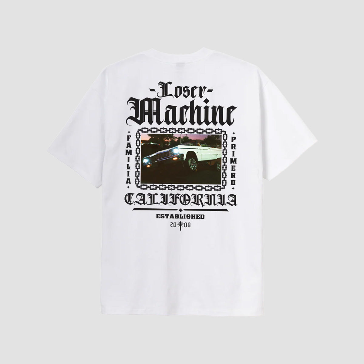Loser Machine Valley Centre Heavyweight T-Shirt White