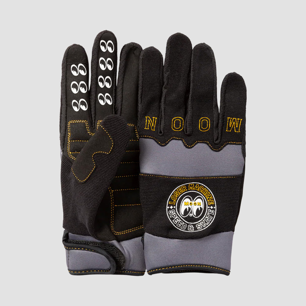 Loser Machine X Mooneyes Good Luck Gloves Black