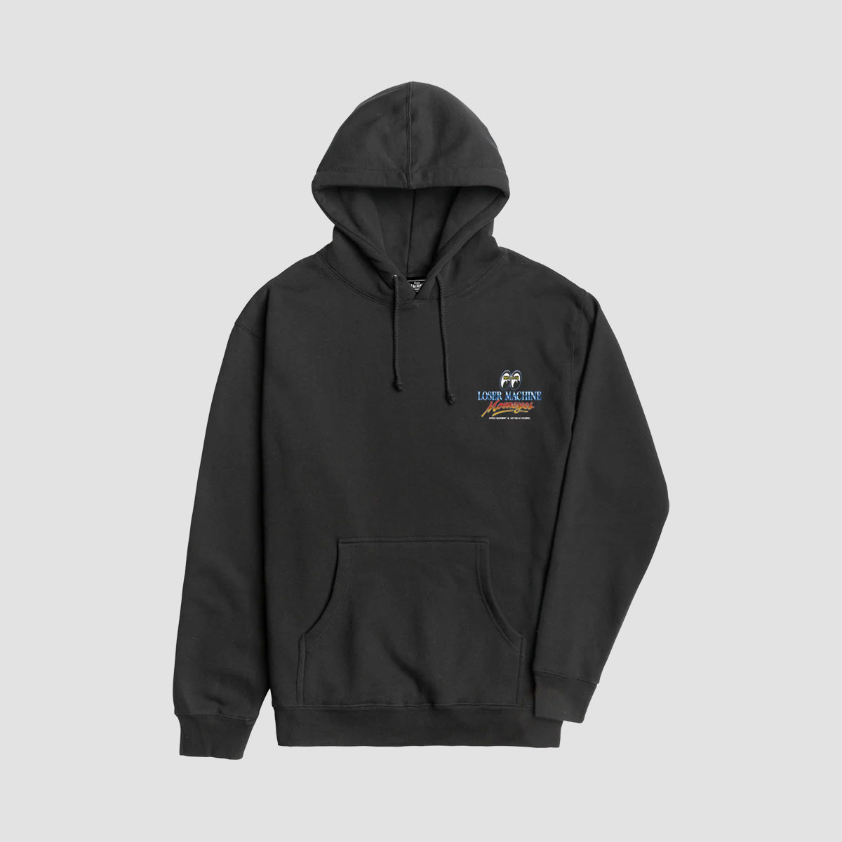 Loser Machine X Mooneyes Red Hot Pullover Hoodie Black