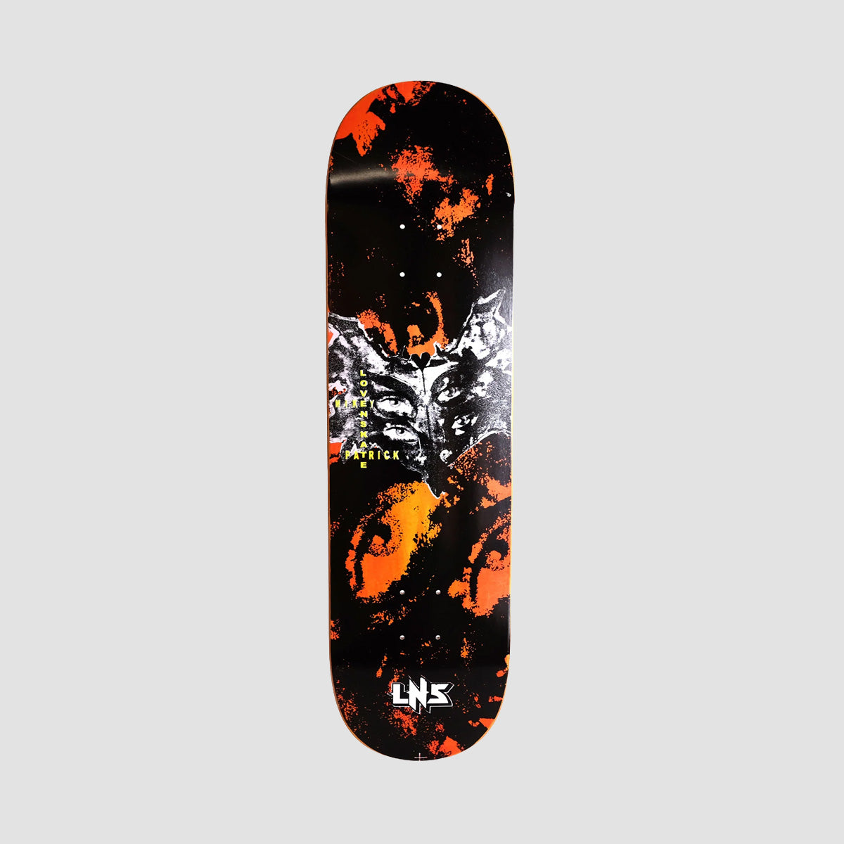 Lovenskate Mikey Skateboard Deck Orange Stain - 8.5"