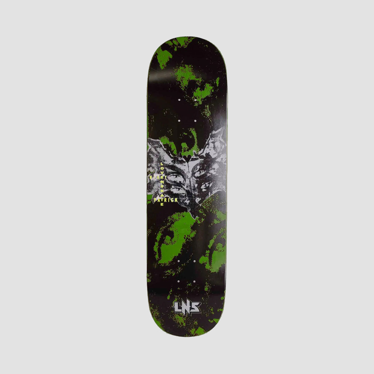 Lovenskate Mikey WW Skateboard Deck Green Stain - 8.5"