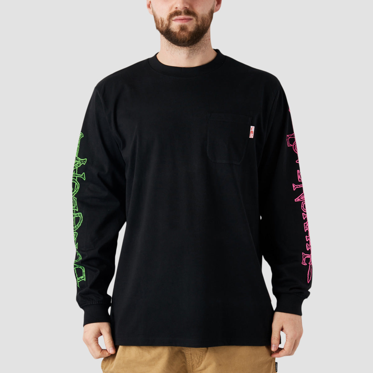Lovenskate X Dungeon By French Longsleeve T-Shirt Black