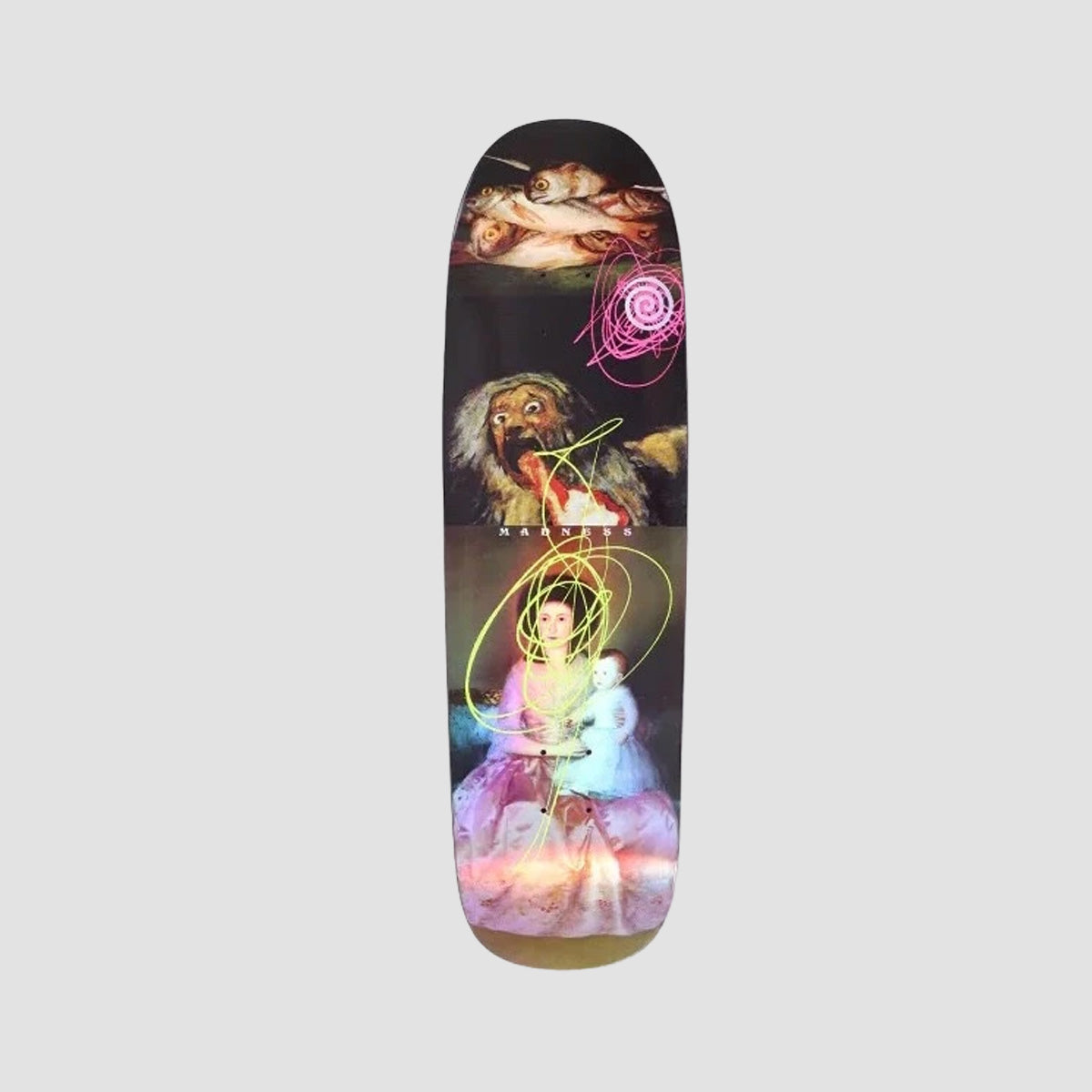 Madness Anxiety R7 Skateboard Deck Holographic - 9.125"